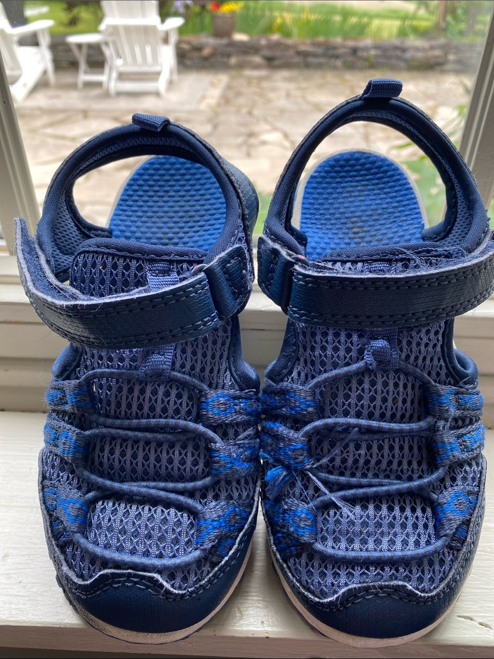 Carter's Navy Blue Mesh Active Sandals for Kids